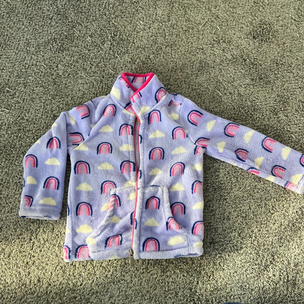Hatley rainbow fleece